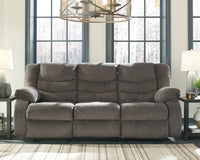 Tulen Gray Reclining Sofa and Recliner