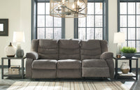 Tulen Gray Reclining Sofa and Recliner