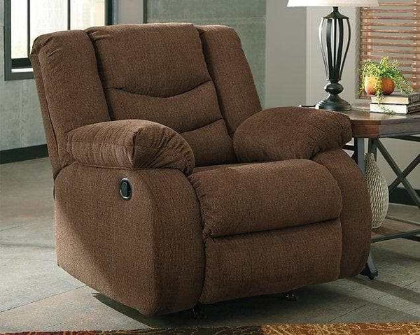Tulen Gray Rocker Recliner
