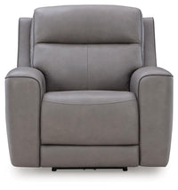 5Z-Comfort Coin Power Recliner with Adjustable Headrest