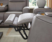 5Z-Comfort Coin Power Reclining Loveseat with Console