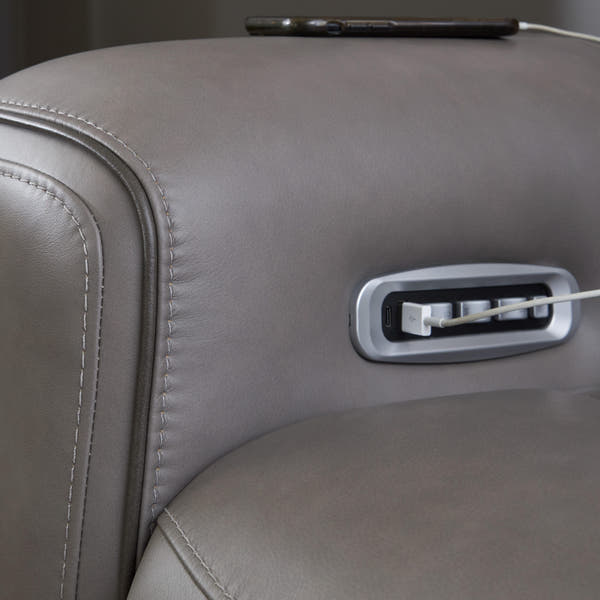 5Z-Comfort Coin Power Recliner with Adjustable Headrest
