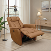 Power Recliner with Manual Adjustable Headrest and Power Footrest