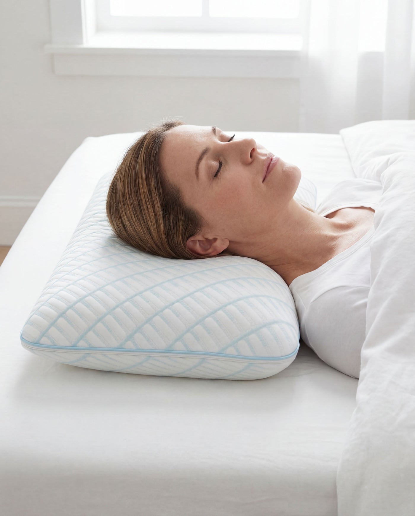 Glacia Contour Ergonomic Pillow