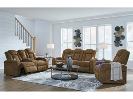 Wolfridge Brown Power Reclining Sofa, Loveseat and Recliner