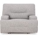 Acklen Place Pewter Wide Seat Power Recliner