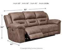 Ashley Stoneland Power Reclining Sofa