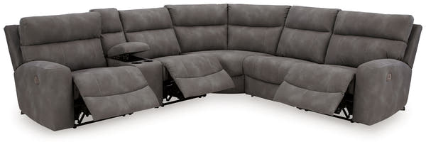 Next-Gen DuraPella Power Reclining Sectional + Power Recliner