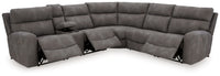 Next-Gen DuraPella Power Reclining Sectional + Power Recliner