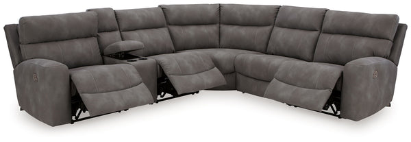Next-Gen DuraPella Power Reclining Sectional + Power Recliner
