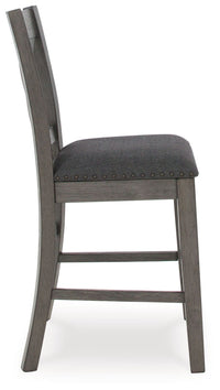 Caitbrook Gray Counter-Height Dining Set