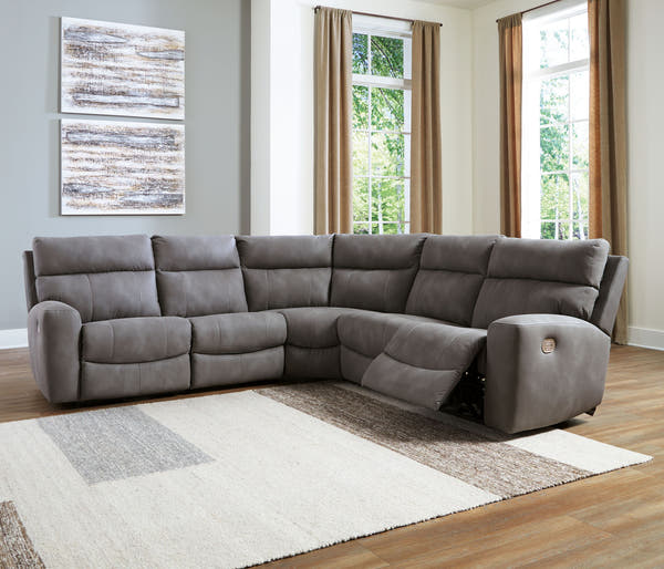 Next-Gen DuraPella Power Reclining Sectional + Power Recliner