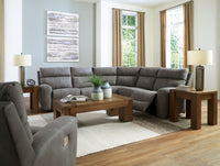 Next-Gen DuraPella Power Reclining Sectional + Power Recliner