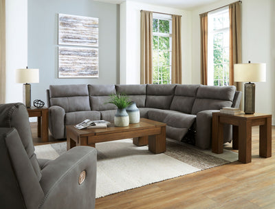 Next-Gen DuraPella Power Reclining Sectional + Power Recliner