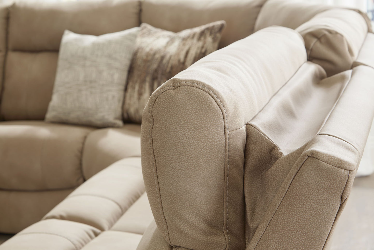 Next-Gen DuraPella Power Reclining Sectional + Power Recliner