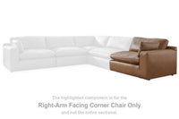Emilia Caramel Leather Modular Sectional Units