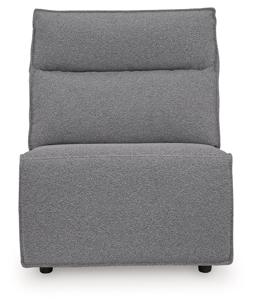 Modmax II Salt and Pepper armless chair, front view