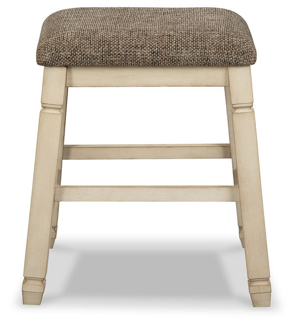 Bolanburg - Upholstered Stool (Set of 2) - Beige