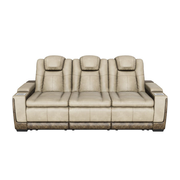 DuraPella Box-Arm Power Reclining Sofa with Drop-Down Table - 3D model