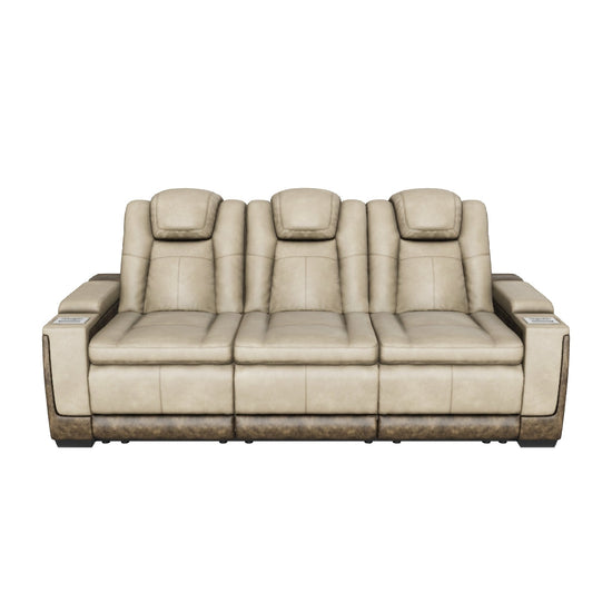 DuraPella Sand Box-Arm Reclining Sofa and Loveseat — Power Reclining Sofa (one piece of this set), 3D model
