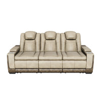 DuraPella Sand Box-Arm Reclining Sofa and Loveseat — Power Reclining Sofa (one piece of this set), 3D model