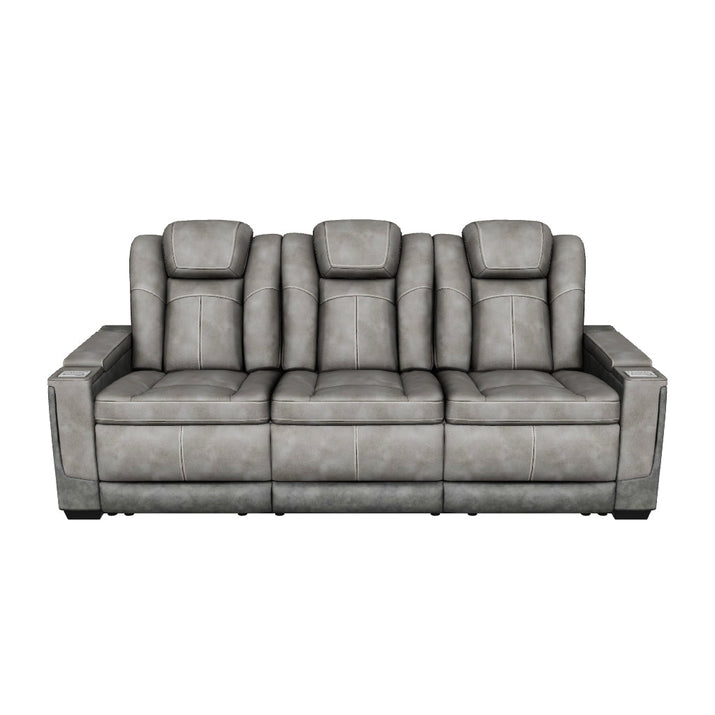 DuraPella Box-Arm Power Reclining Sofa with Drop-Down Table - 3D model