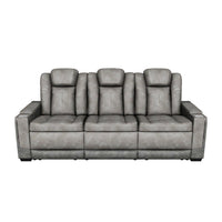 DuraPella Slate Box-Arm Reclining Living Room Set — Power Reclining Sofa (one piece of this set), 3D model