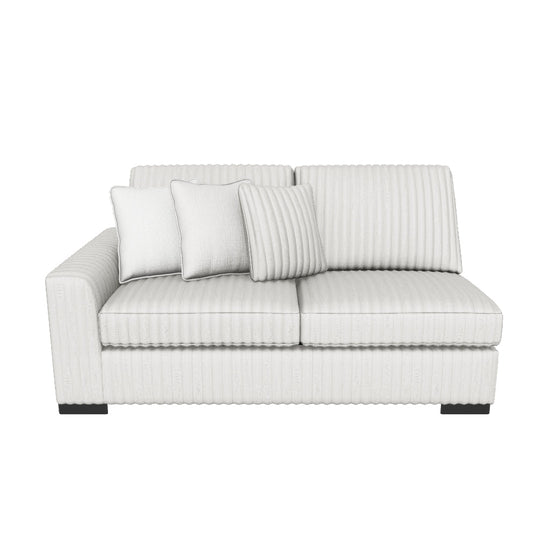 Stupendous Alloy Corduroy Symmetrical Sectional Living Room Set / 3pc — LAF Sofa (one piece of this set), 3D model