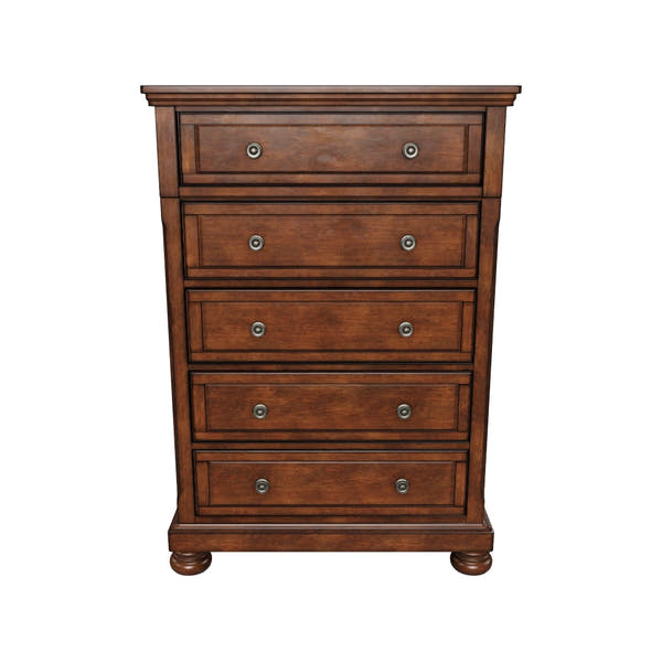 Porter Rustic Brown Chest - 3D model