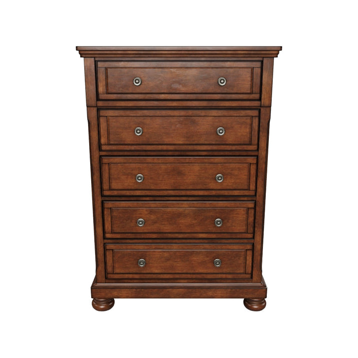 Porter Rustic Brown Chest - 3D model