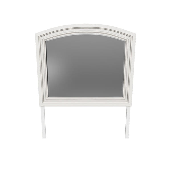 Robbinsdale Antique White Bedroom Mirror - 3D model