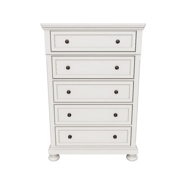 Robbinsdale Antique White Chest - 3D model