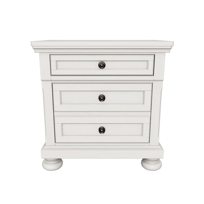 Robbinsdale Antique White Nightstand - 3D model