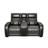 Boyington Black Power Reclining Loveseat with Console - 3D model
