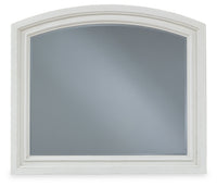 Robbinsdale Antique White Bedroom Mirror