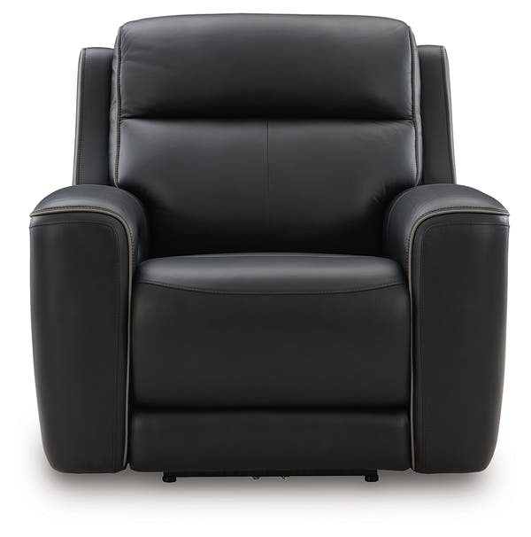 5Z-Comfort Onyx Power Recliner with Adjustable Headrest