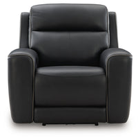 5Z-Comfort Onyx Power Recliner with Adjustable Headrest