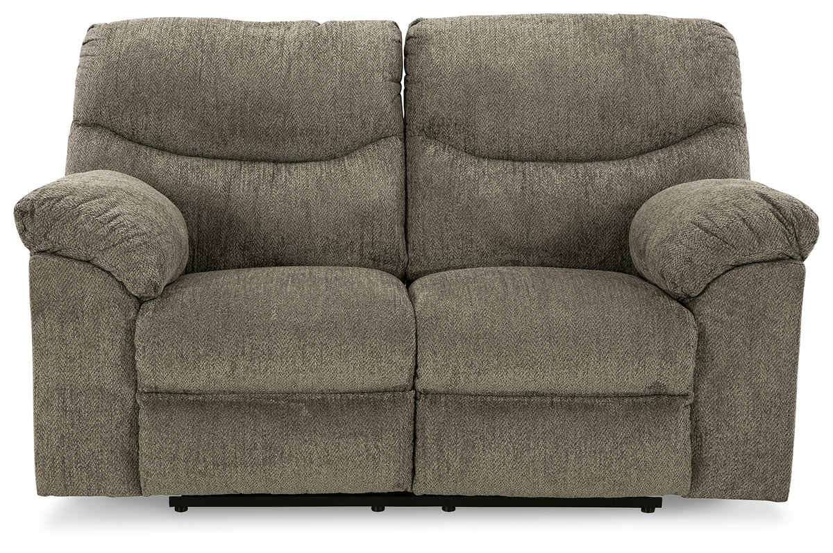 Alphons Putty Reclining Loveseats (Set of 2)