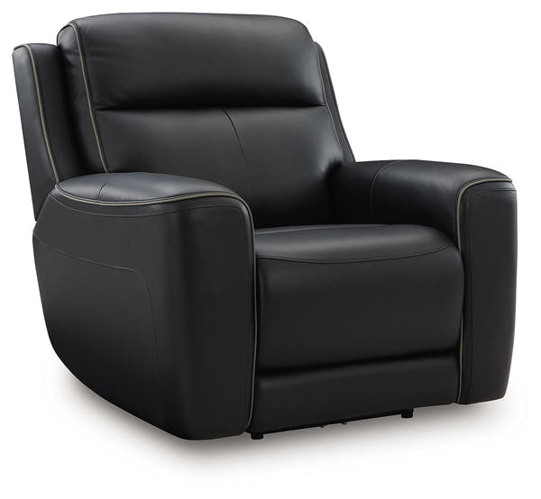 5Z-Comfort Onyx Power Recliner with Adjustable Headrest