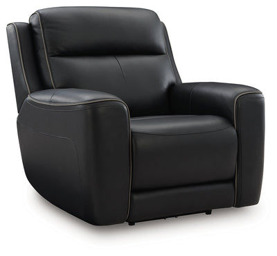 5Z-Comfort Onyx Power Recliner with Adjustable Headrest
