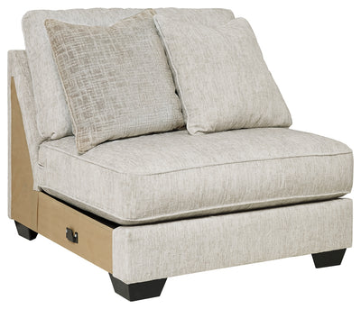 Rawcliffe Parchment Armless Chair