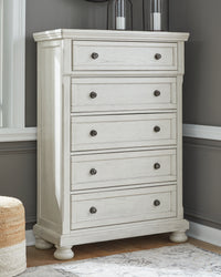 Robbinsdale Antique White Chest