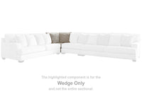 Rawcliffe Parchment 4pc Sectional Sofa