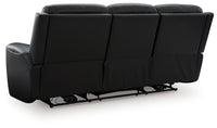 5Z-Comfort Onyx Power Reclining Sofa with Adjustable Headrest