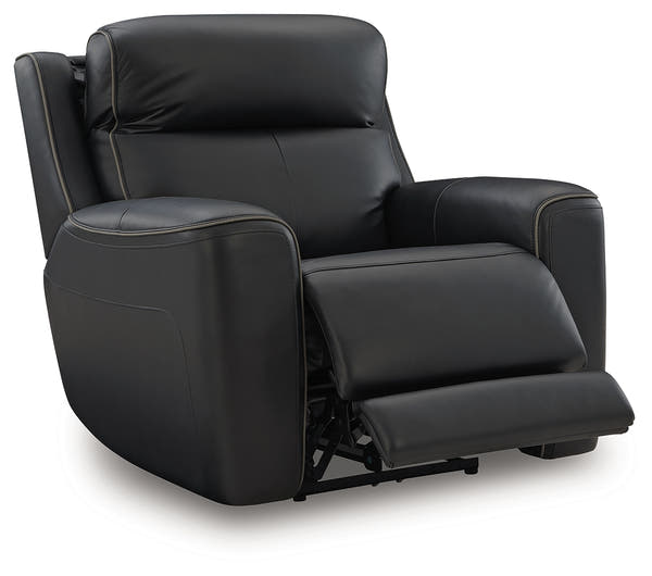 5Z-Comfort Onyx Power Recliner with Adjustable Headrest