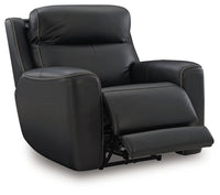 5Z-Comfort Onyx Power Recliner with Adjustable Headrest