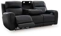5Z-Comfort Onyx Power Reclining Sofa with Adjustable Headrest