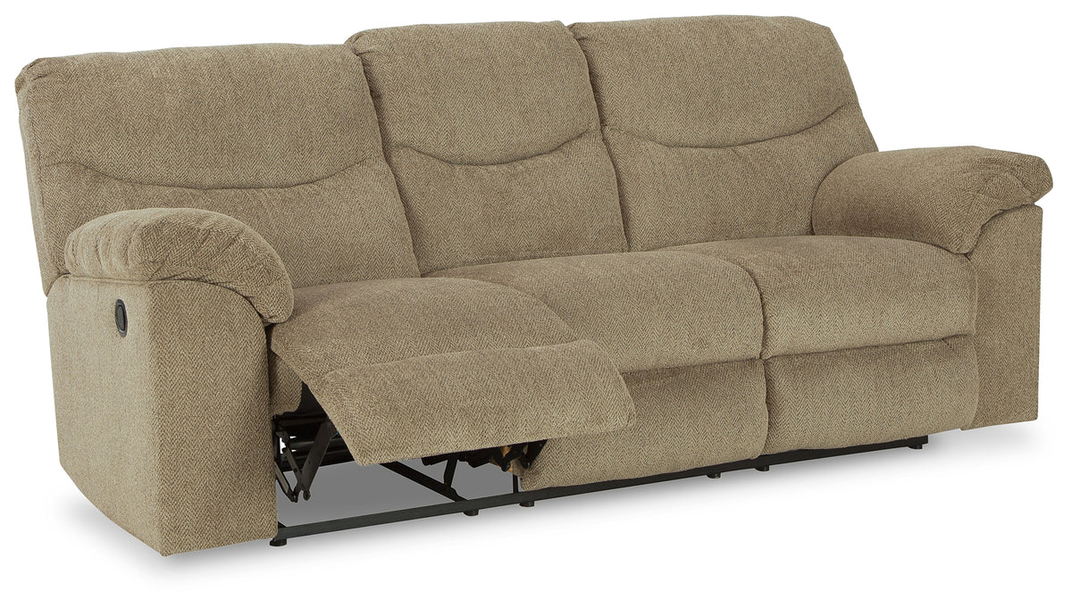 Alphons Putty Reclining Sofa and Loveseat