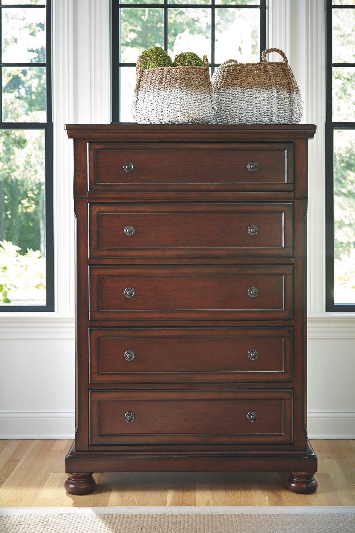 Porter Rustic Brown Chest