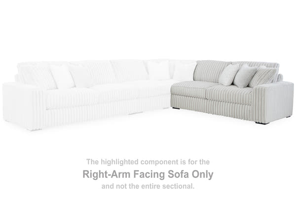 Stupendous Alloy Right-Arm Facing Sofa